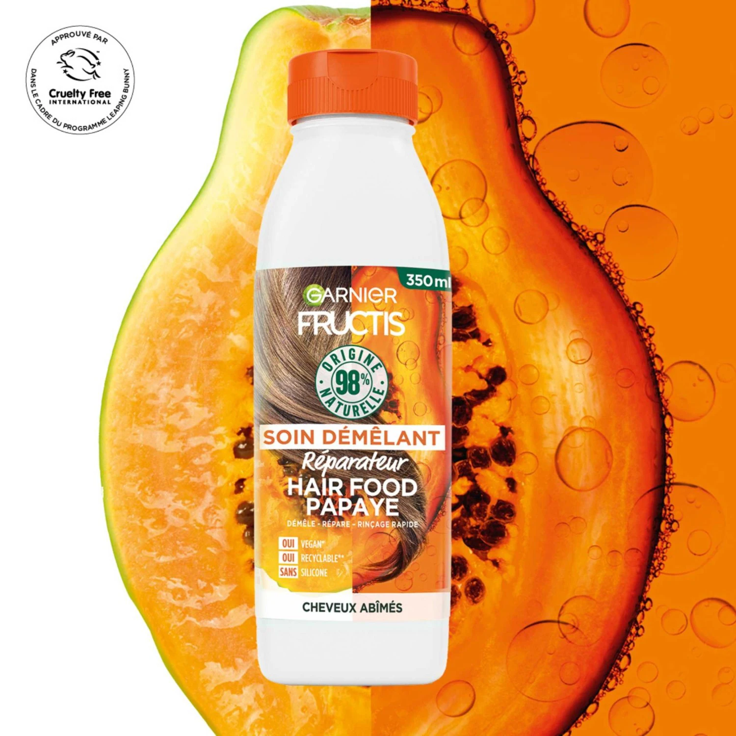 Garnier Papaya regenerator za oštećenu kosu i njeno raspetljavanje