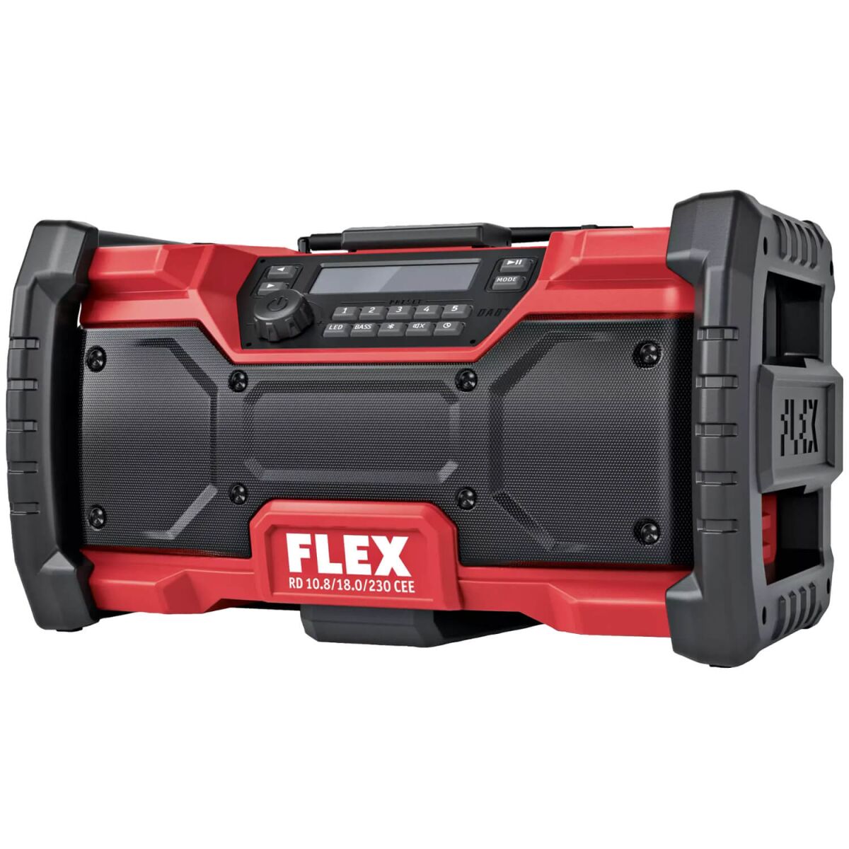 FLEX Digitales Akku-Baustellenradio RD 10.8/18.0/230