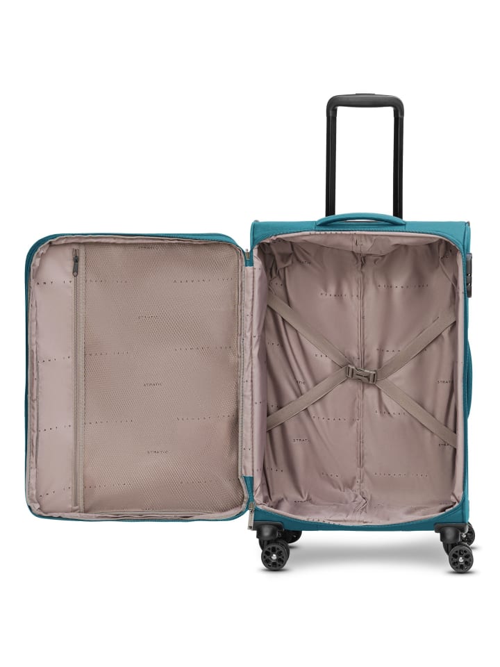 Stratic taska 4-Rollen Trolley M 65 cm mit Dehnfalte in ocean blue günstig kaufen onesize