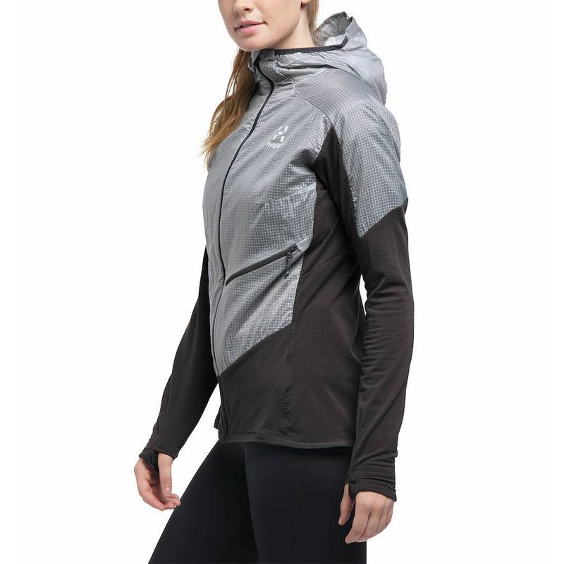 Haglöfs L.I.M Hybrid Hood Fleecejacke Damen