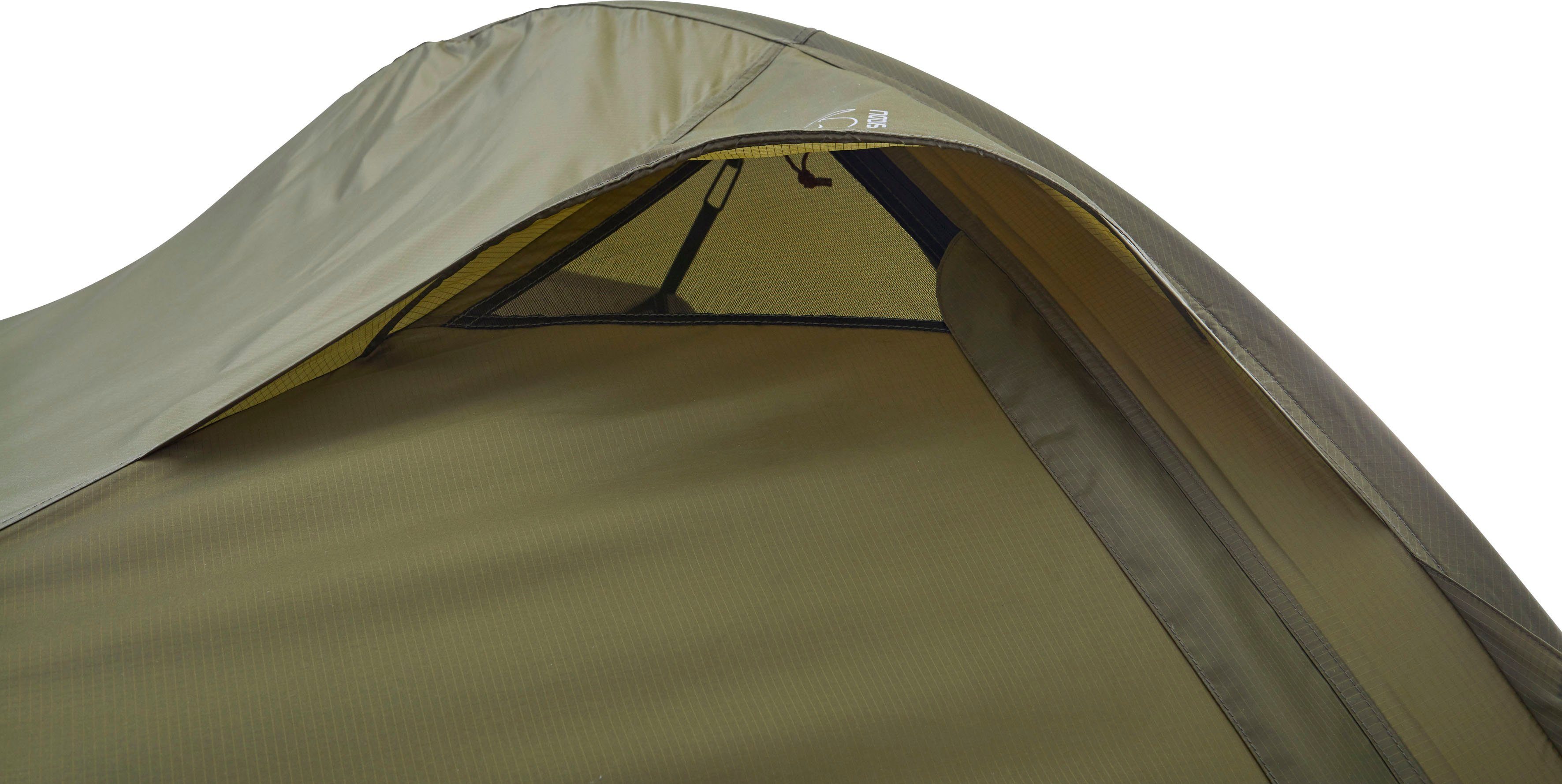 Nordisk Tunnelzelt Telemark 2.2 PU Tent Dark Olive, Personen: 2 (Packung, 1 tlg)