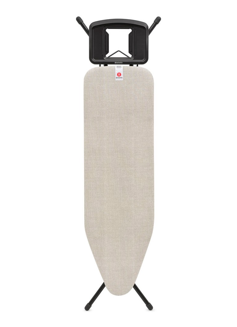 Brabantia Bügelbrett B mit Bügeleisenhalter 124 x 38 cm
