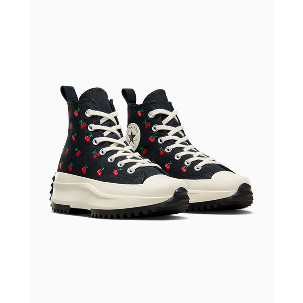 Converse Run Star Hike Platform Cherries A08113C / schwarz