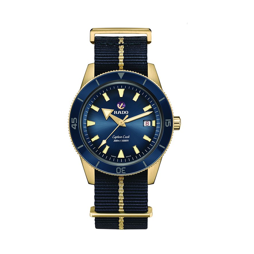 Rado Herrenuhr Captain Cook Bronze