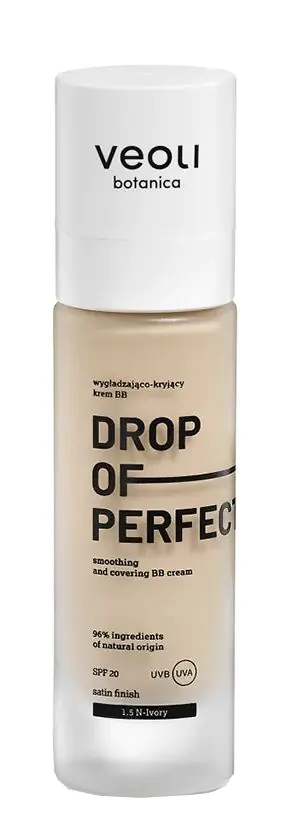 Veoli Botanica Drop of Perfection BB krema za zaglađivanje i prekrivanje 1.5 Ivory