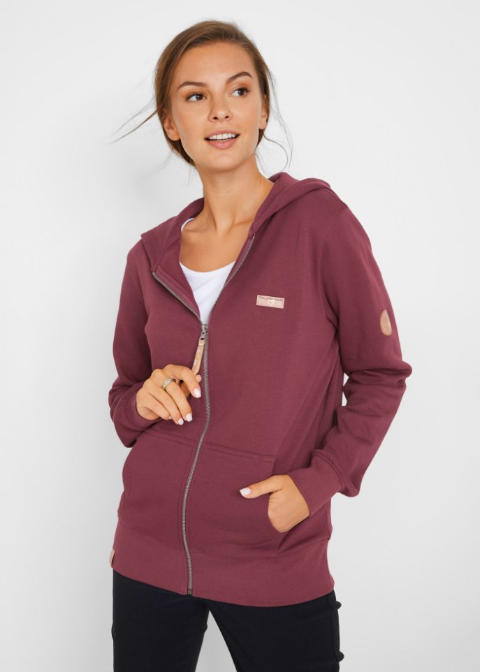 Sweatjacke mit Kapuze