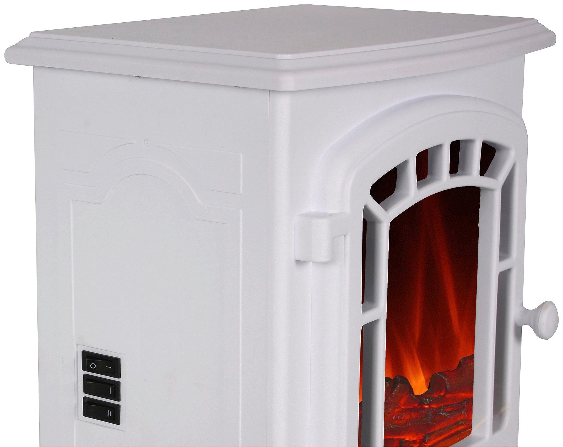 El Fuego Elektrokamin Como, weiß