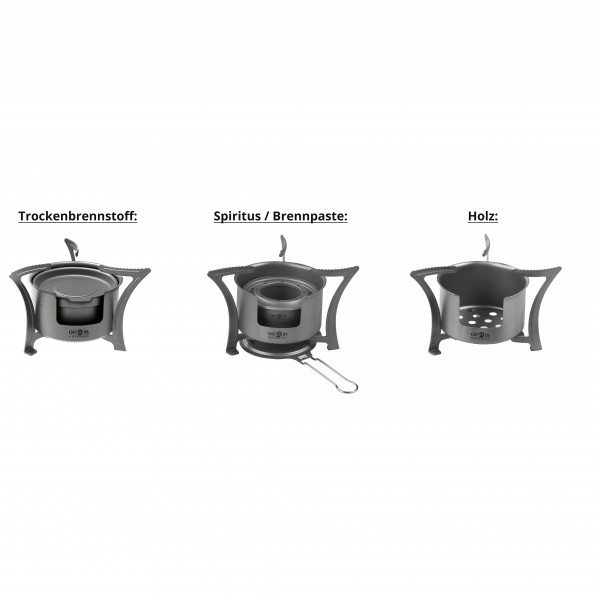 Origin Outdoors - Titan Kocher Combo - Trockenbrennstoffkocher