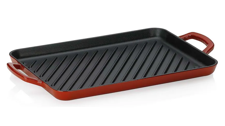 kela Grillplatte Calido 35x25cm rot