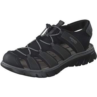 Rieker Sandale in schwarz