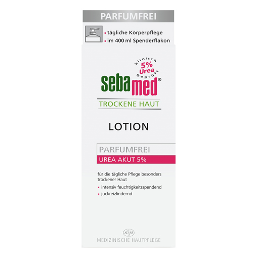SEBAMED Trockene Haut parfümfrei Lotion Urea 5%  400 ml  Lotion