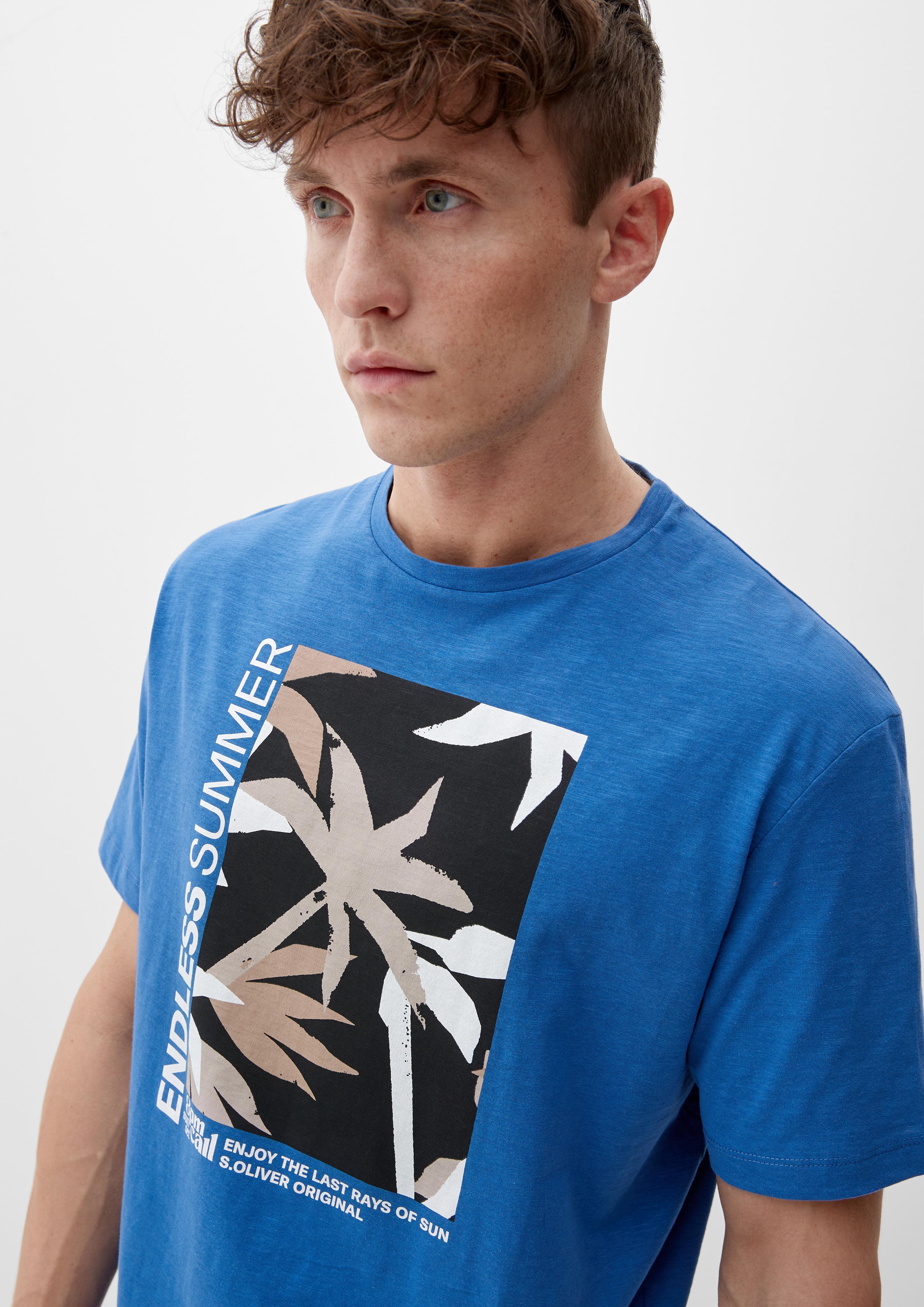 T-Shirt mit Frontprint  2131376-54D1