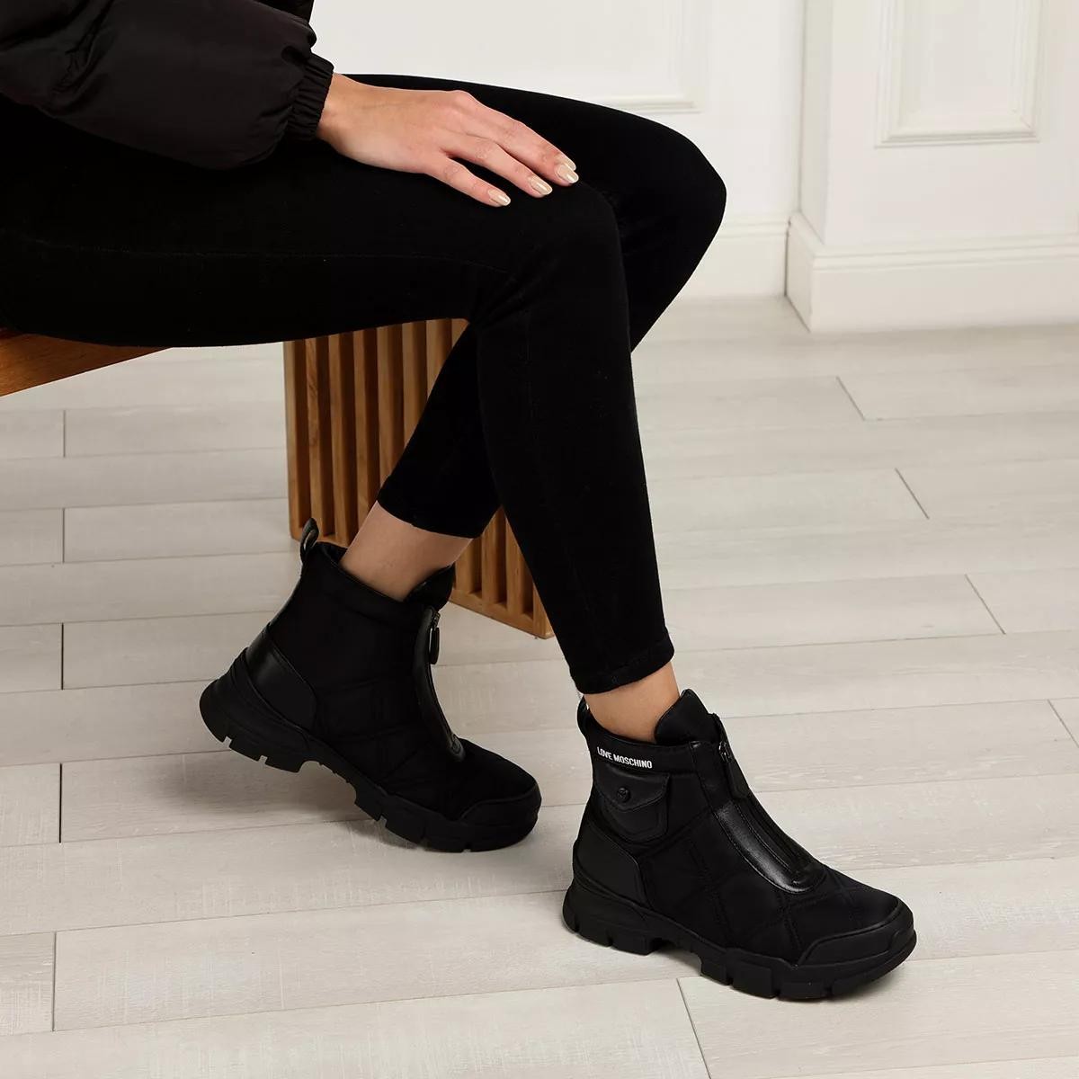 MOSCHINO Stiefeletten schwarz Stiefelette