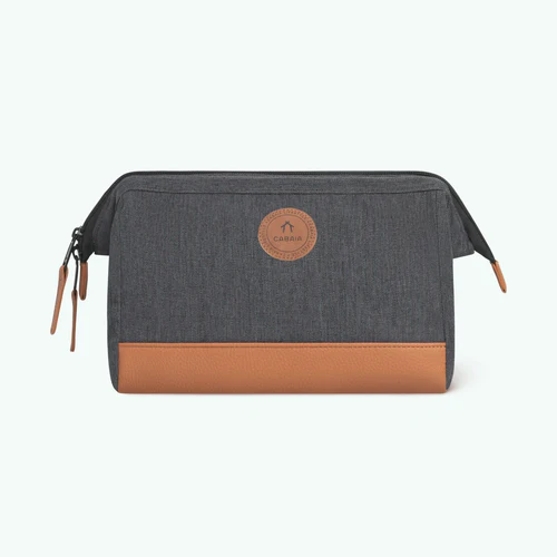 Louis Trichardt gray toiletry bag
