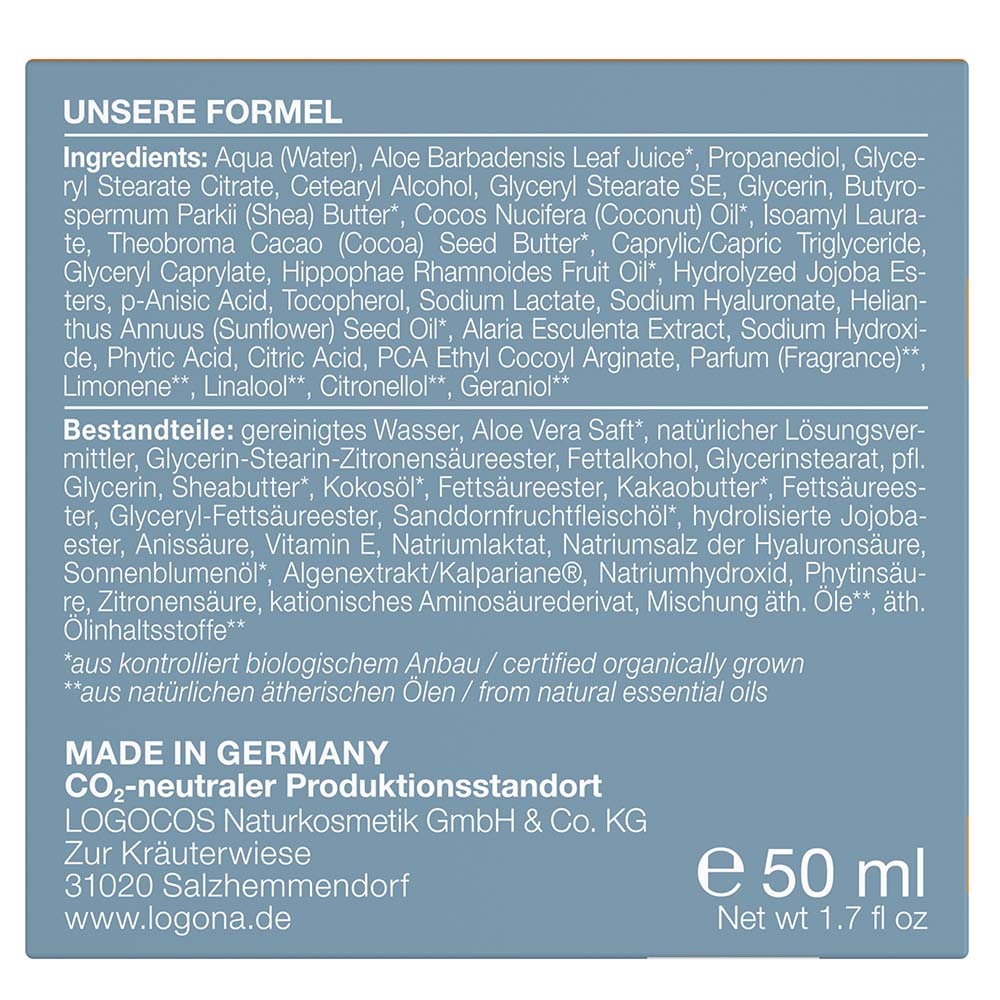 LOGONA Age Protection Festigende Nachtcreme 50 ml