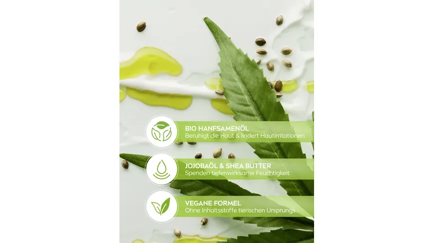 NIVEA Natural Balance Bio Hanfsamenöl Beruhigende Tagespflege 50 ml