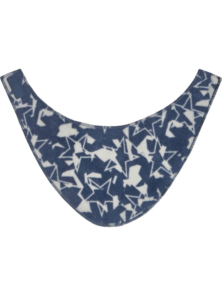 Playshoes Fleece-Dreieckstuch Sterne Camouflage in Dunkelgrau günstig kaufen onesize