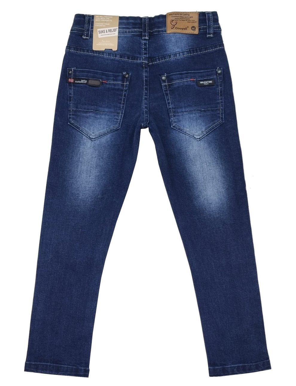 Fashion Boy Stretch-Jeans Jungen Jeans Hose Kinderhose Kinder Jeanshose, J2133e