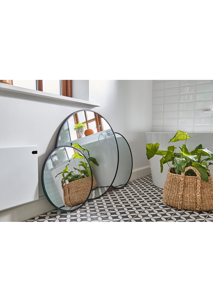 Villa Collection Spiegel Vardo in Schwarz günstig kaufen 80 cm
