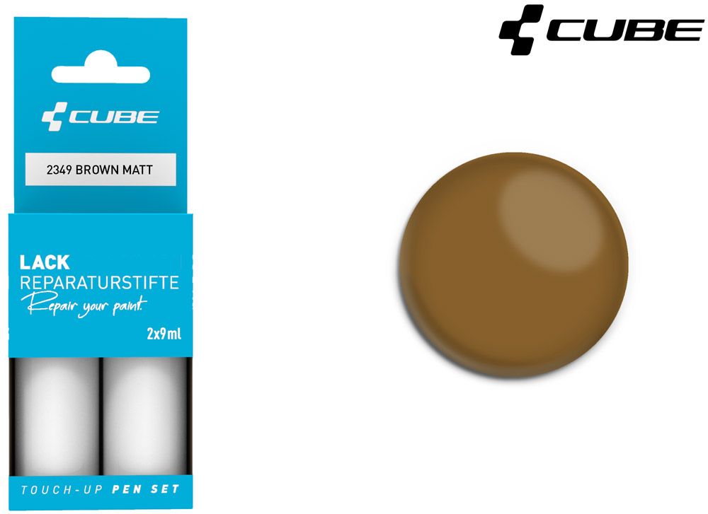 Cube Lackreparaturstift Set BROWN matt kaufen | Bike-Discount