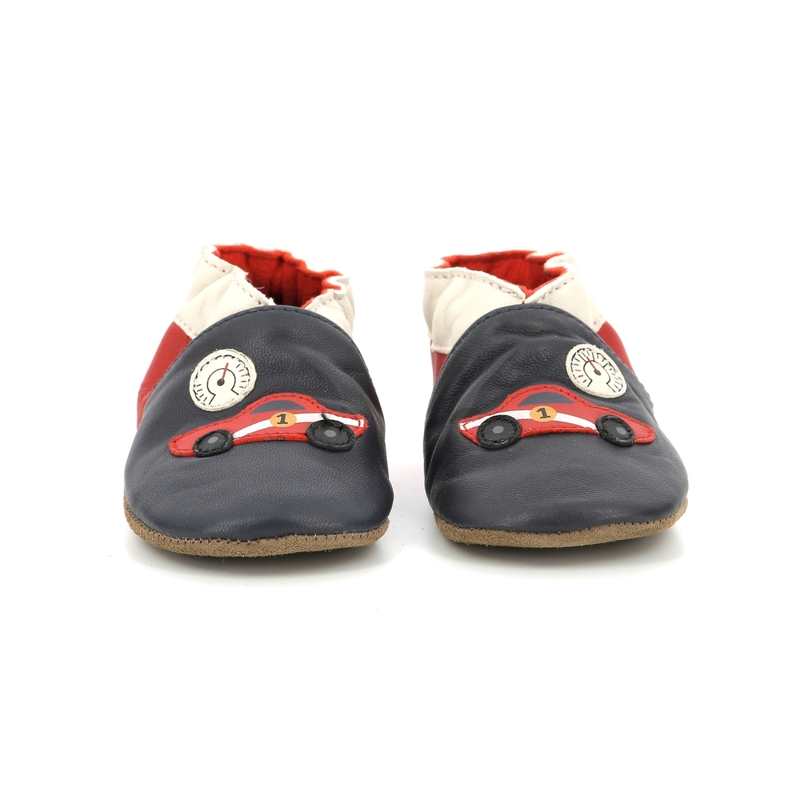 Chaussons cuir tannage vegetal Chrono Driving