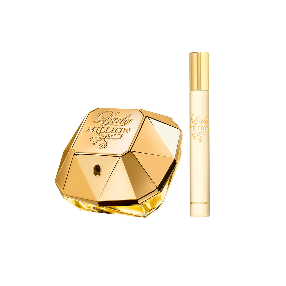 Paco Rabanne COFFRET LADY MILLION EAU DE PARFUM 50ML ET SPRAY DE VOYAGE 10ML