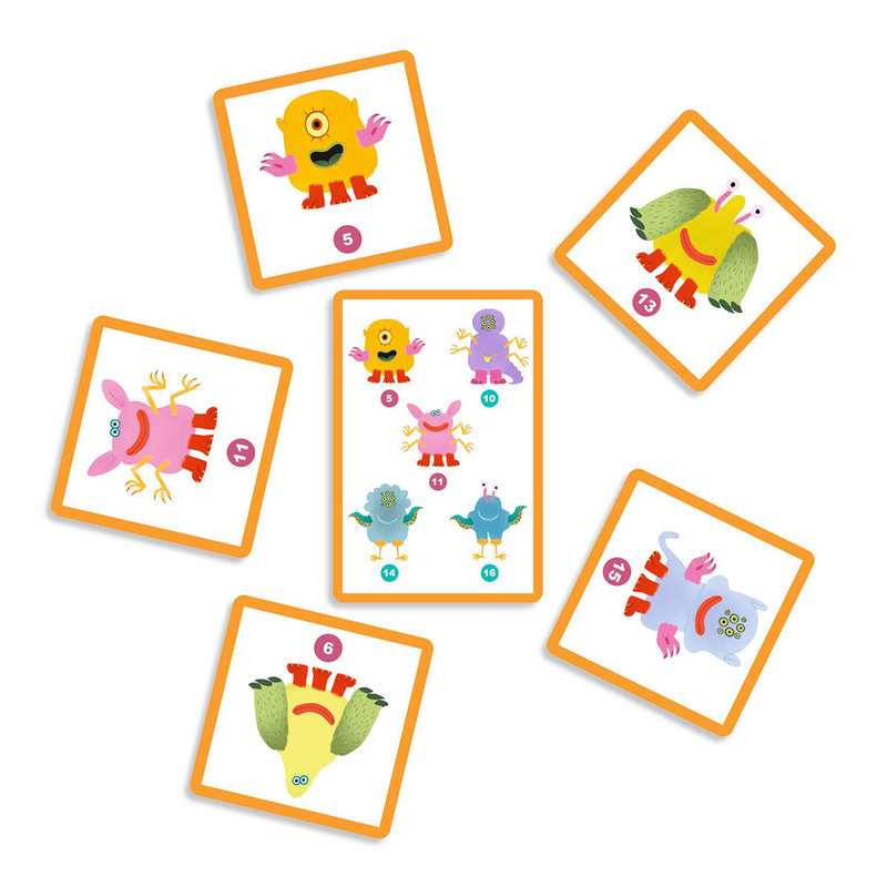 Jeu de cartes Monstre toi Djeco