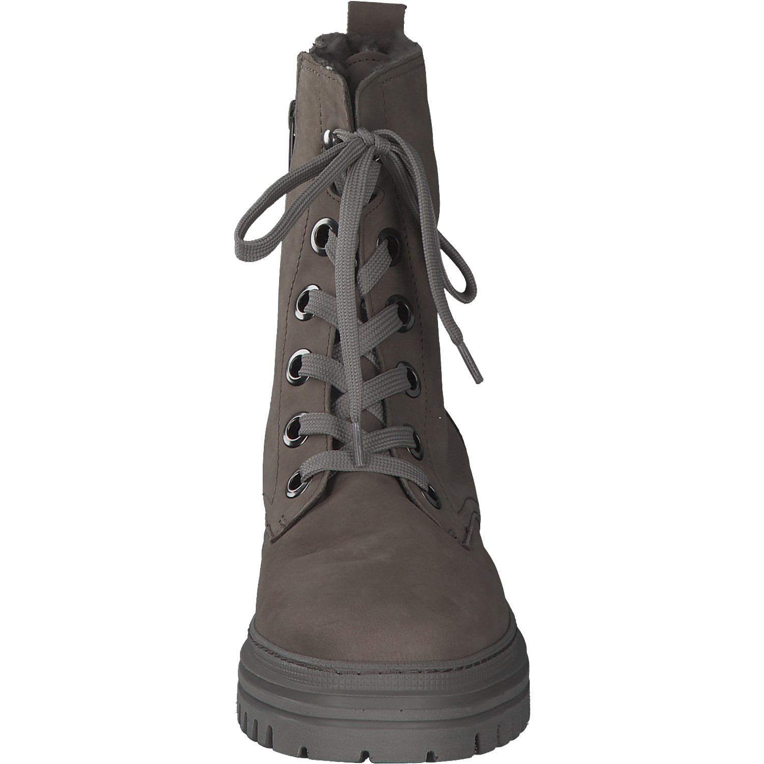 Gabor 91.721, Schnürstiefeletten, Damen, fango (fumo)