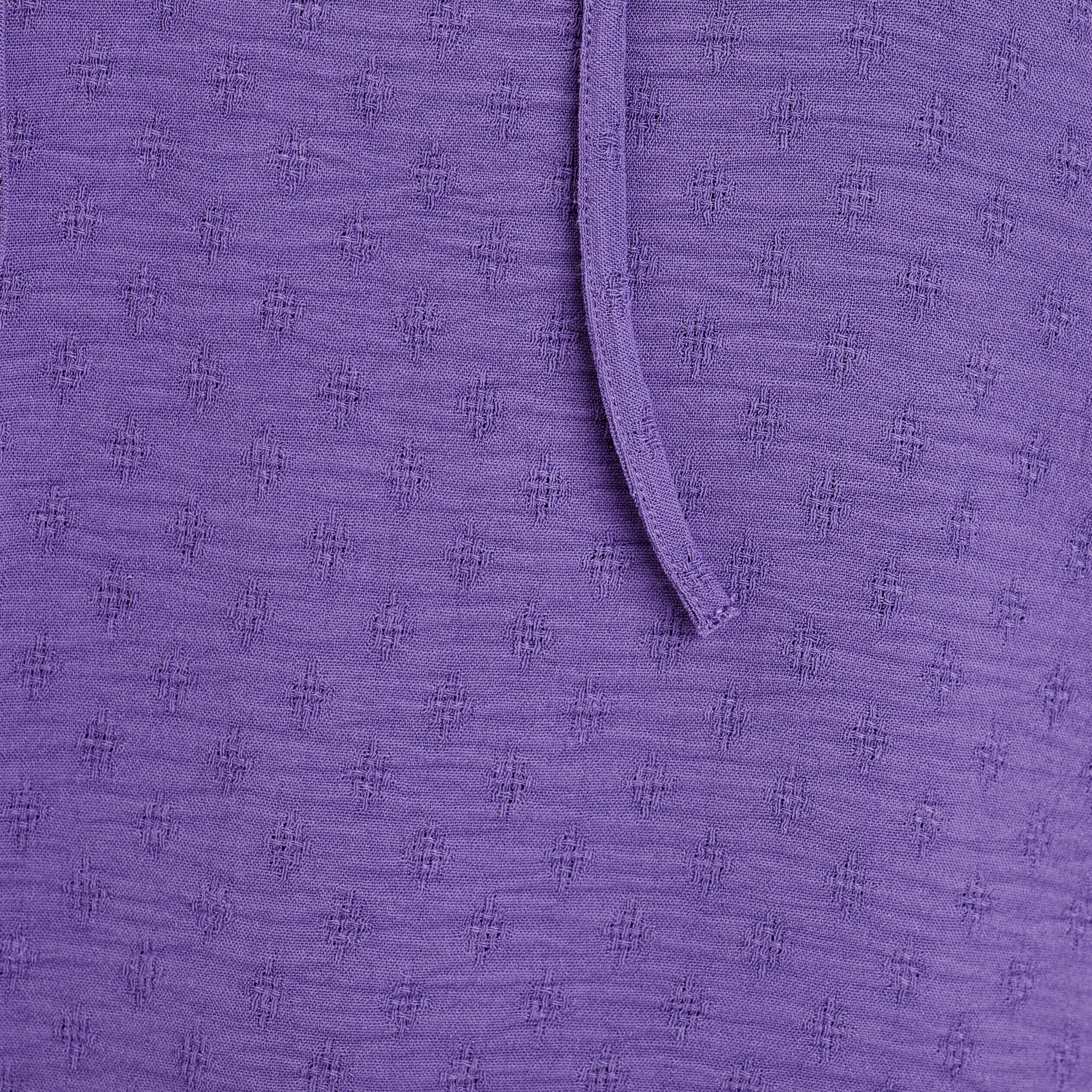 Blouse manches courtes violet foncé femme | Cache Cache