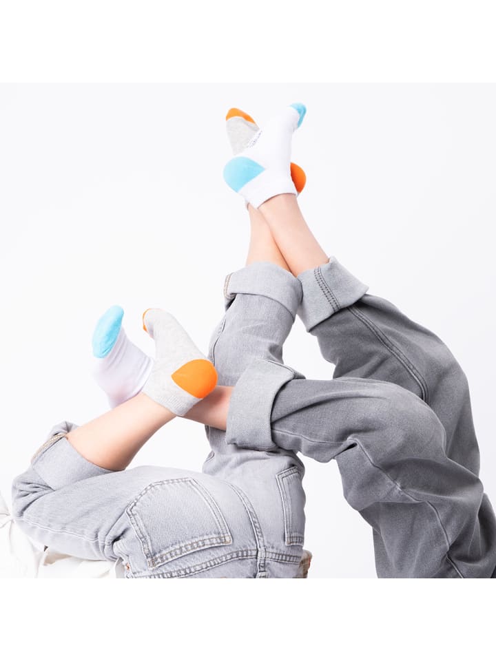 Occulto 10er Pack Sneaker Socken Piccolo in Weiß-Schwarz günstig kaufen