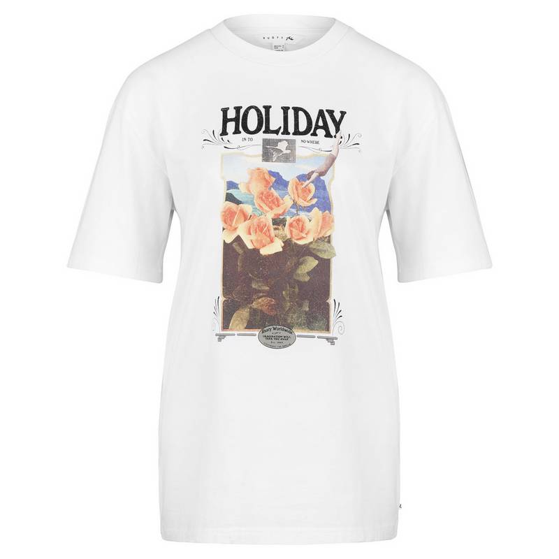 RUSTY DREAM HOLIDAY BOYFRIEND FIT TEE T-Shirt Damen