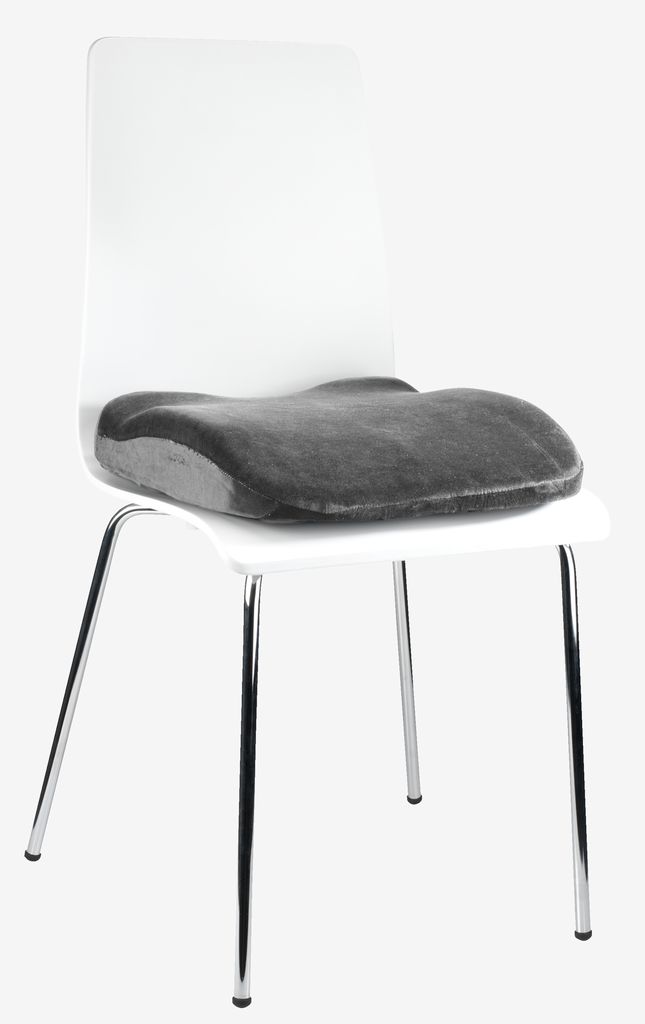 Poduszka na krzesło STORARVE STORARVE 39x39x9 ergonomiczna szara