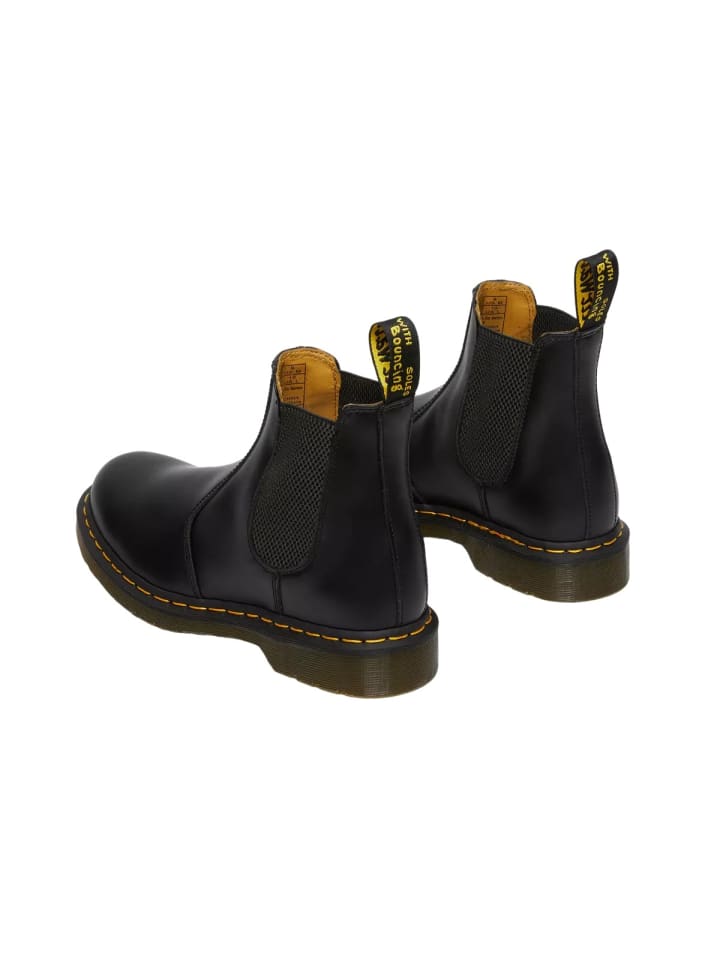 Dr. Martens Chelsea Boots in Schwarz/Gelb günstig kaufen