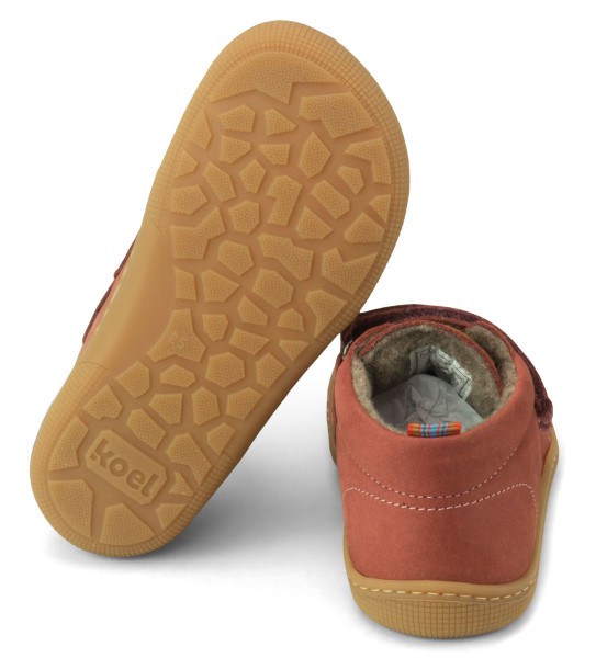 Koel bare ~ Don MidCut Klettschuh Wollfleece ~ Blossom