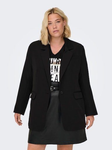 ONLY CARMAKOMA Longblazer CARLANA-BERRY L/S OVS BLAZER TLR NOOS