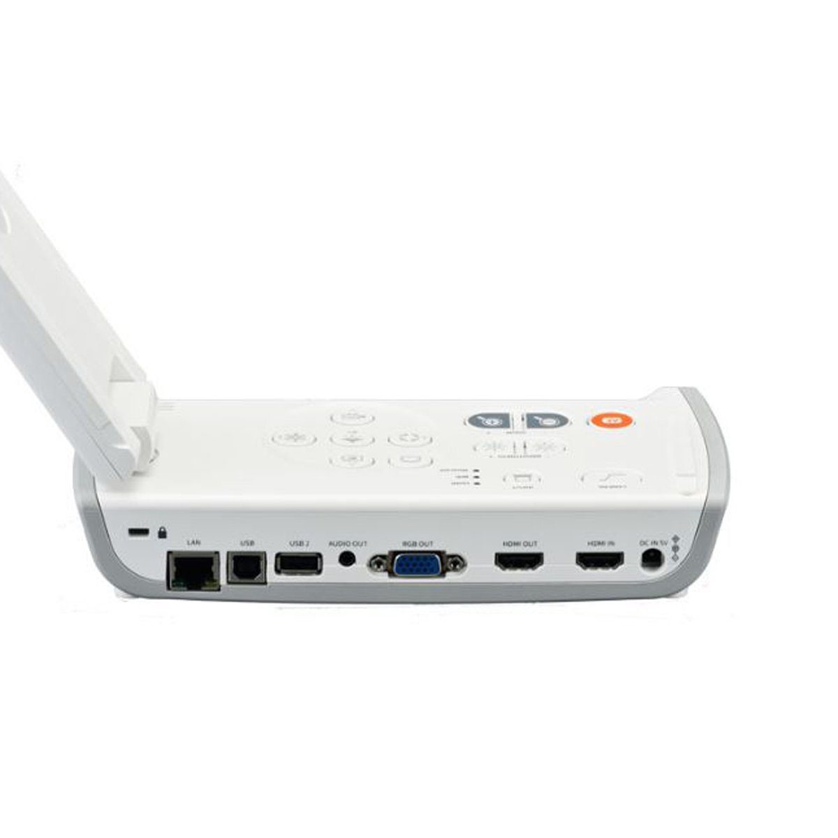 ELMO Mobile Dokumentenkamera MO-2 Dokumentenscanner, (FullHD 1920 x 1080, 8MP, 30FPS, WiFi IEEE802.11 a/b/g/n, 2.4GHz/ 5GHz)