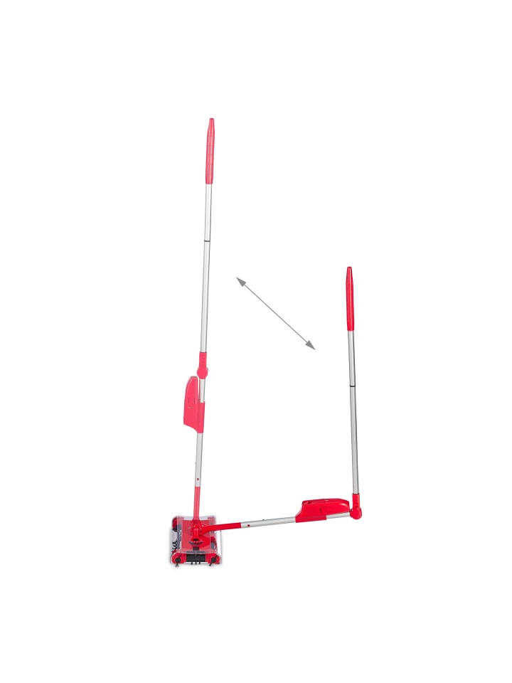 relaxdays Akkubesen in Rot/Silber- (B)29,5 x (H)126 x (T)14,5 cm günstig kaufen onesize