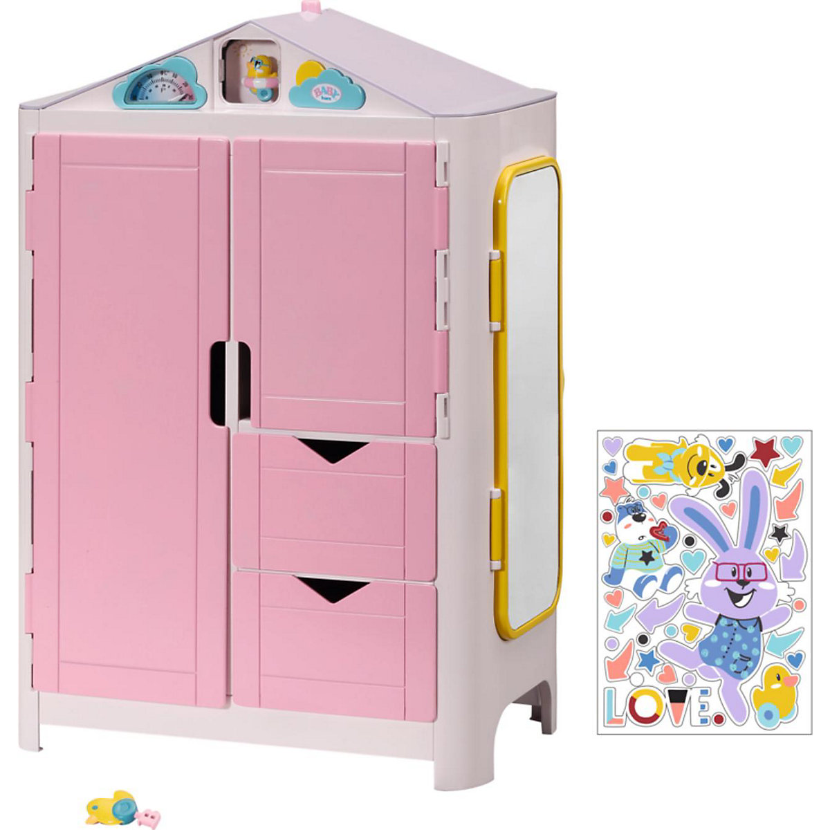 BABY born® 827987 Schrank mit Wetterente