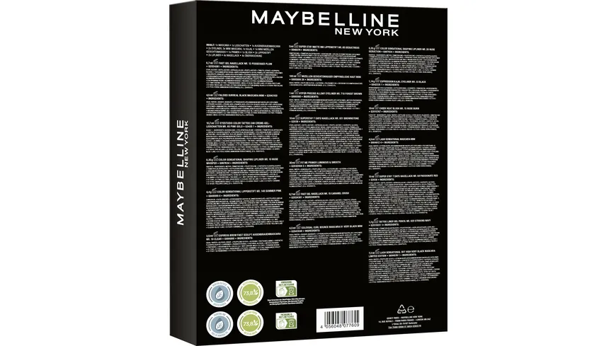 MAYBELLINE NEW YORK Adventskalender Happy Holidays