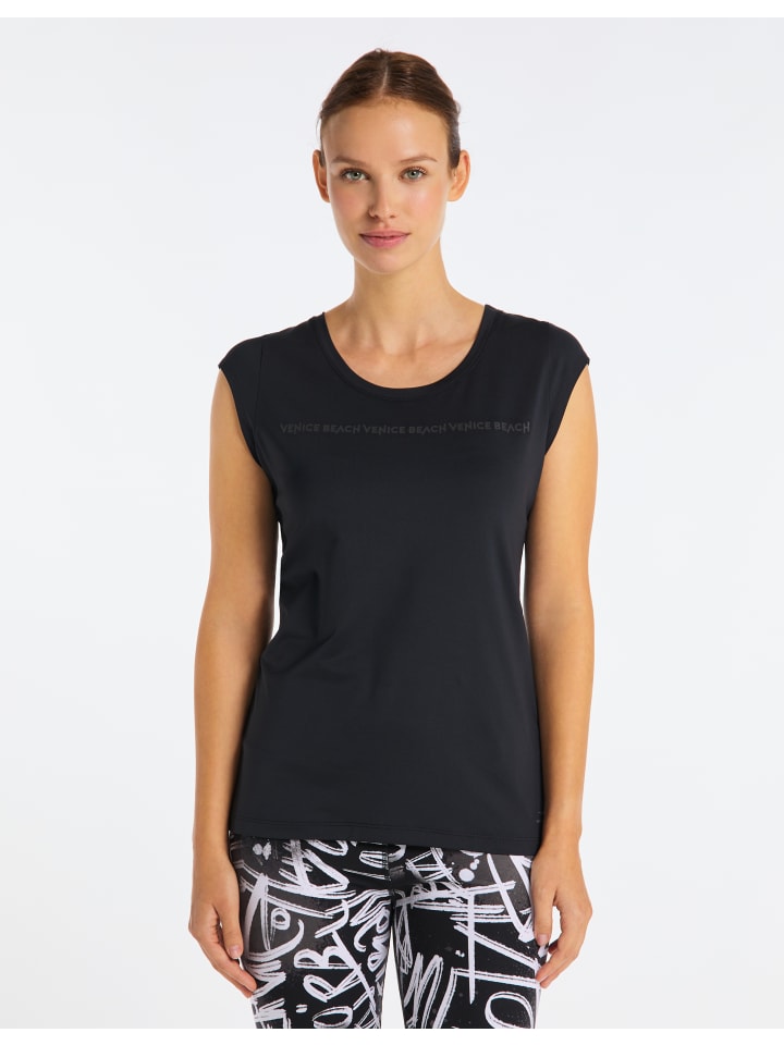 Venice Beach T-Shirt VB Ruthie in Schwarz günstig kaufen