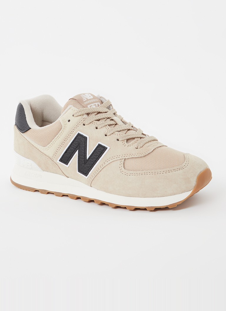Teniși New Balance 574 cu detalii din plasă