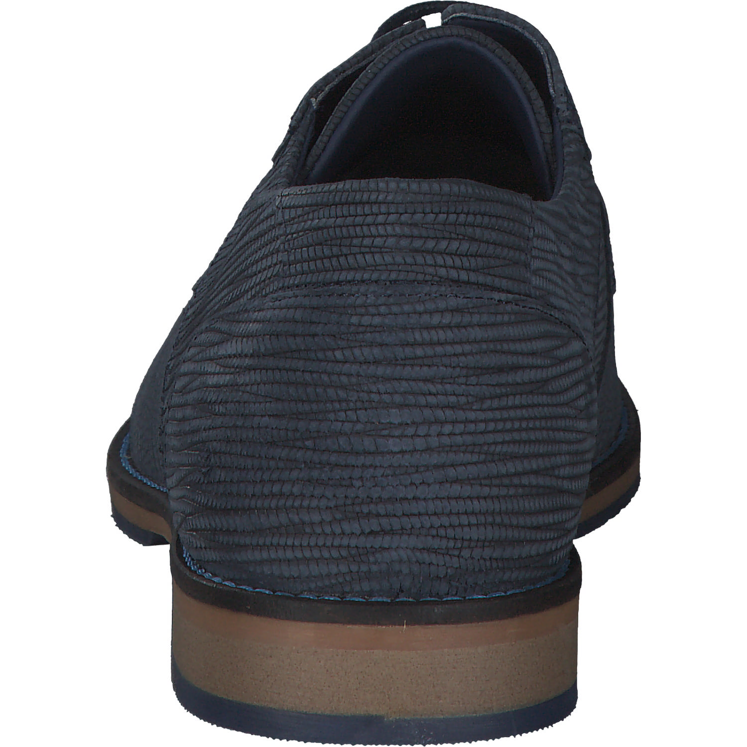 Shoes Unlimited 663 K2 1008A, Klassische Halbschuhe, Herren, Blau/grau