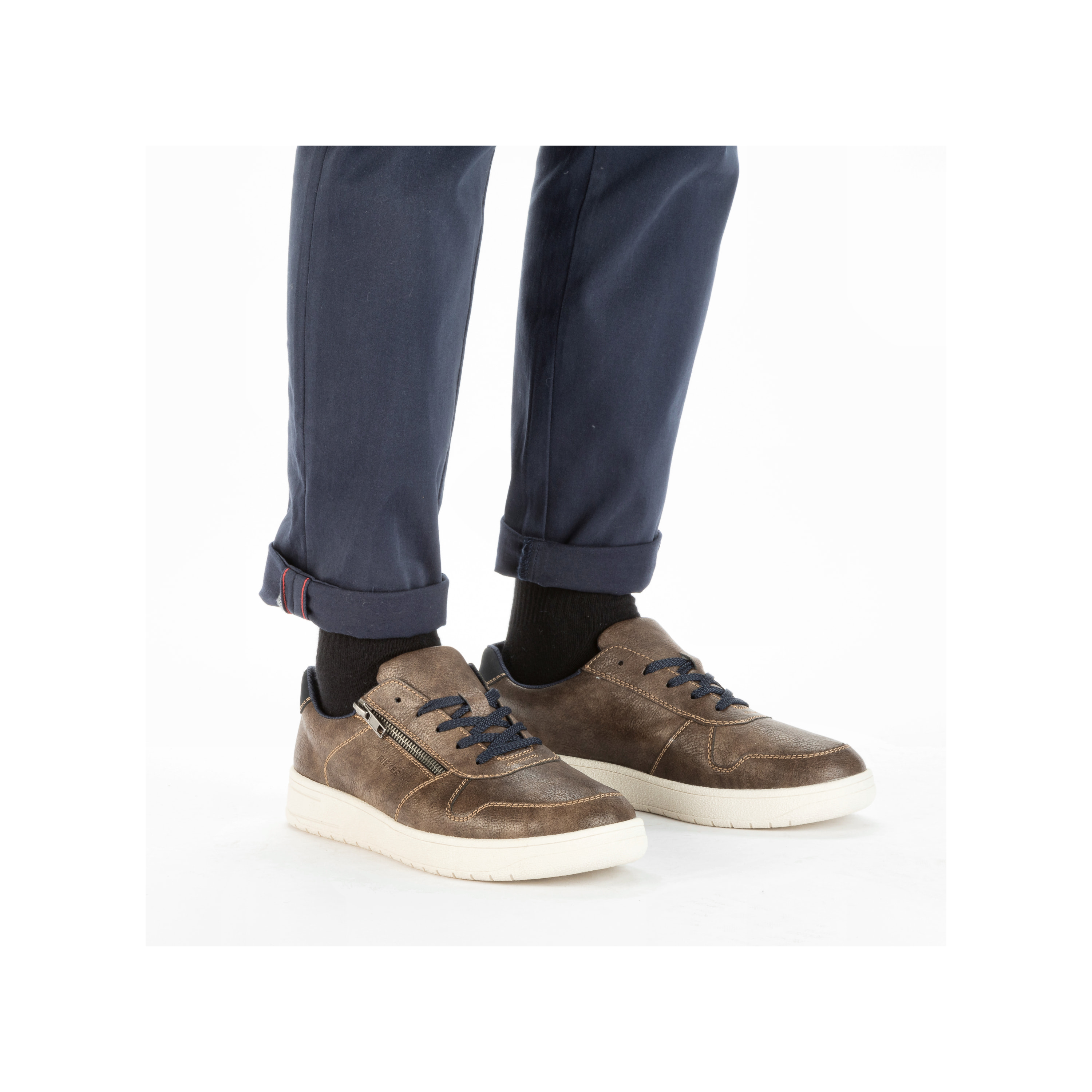 Rieker Herren Sneaker Low erdbraun