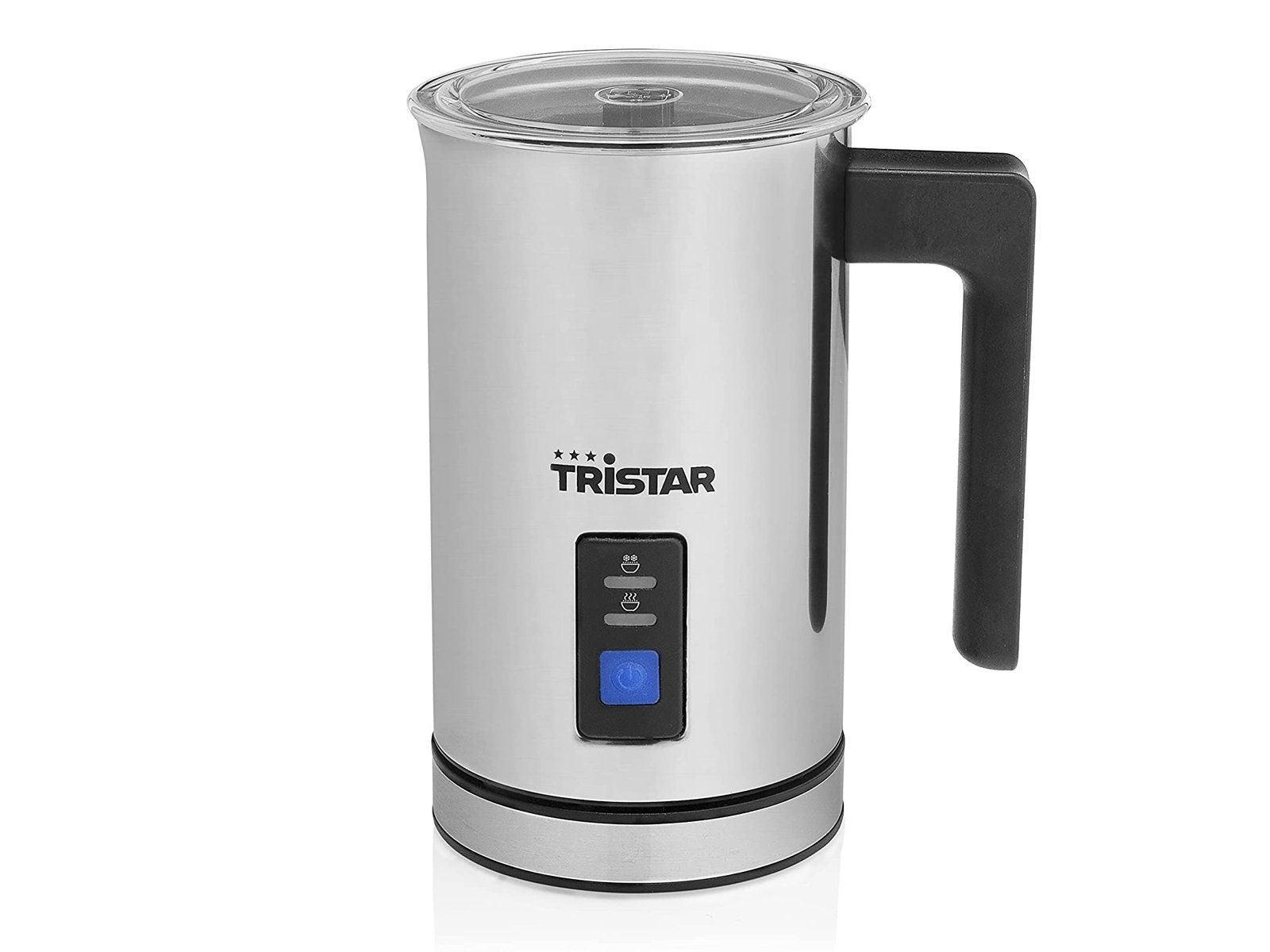 Tristar Milchaufschäumer, 500 W, elektrischer Milchschäumer kabellos zum Warm & Kaltaufschäumen