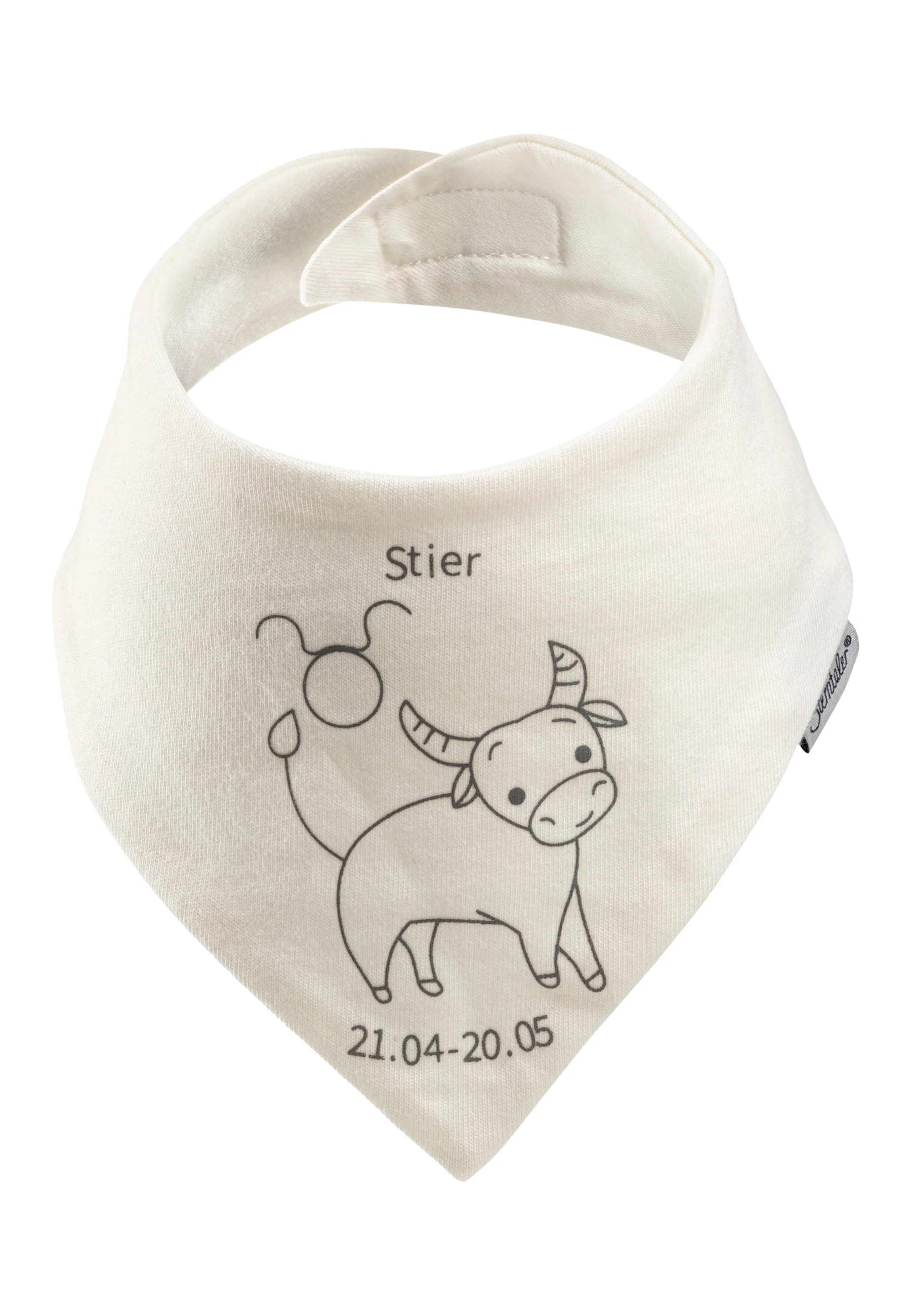 Halstuch mit Klettverschluss und Sternzeichen Motiv