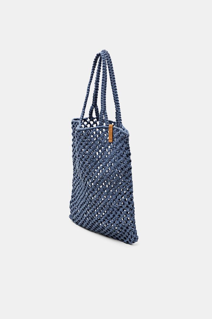 Tote Bag aus gehäkelter Baumwolle