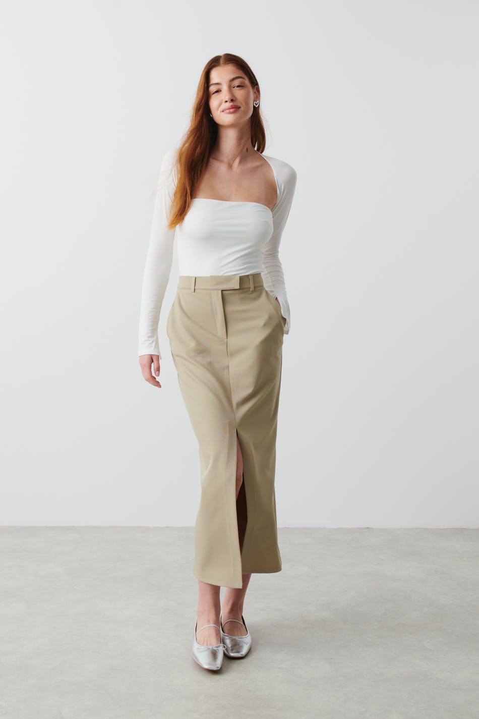 Tailored skirt