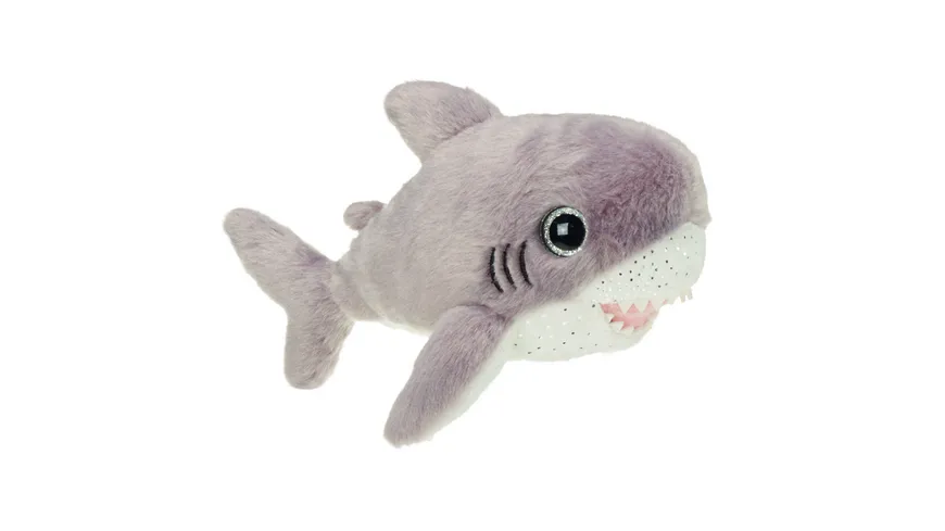 Müller - Toy Place - Sparkle Tales - Plüschtier Hai, 25 cm