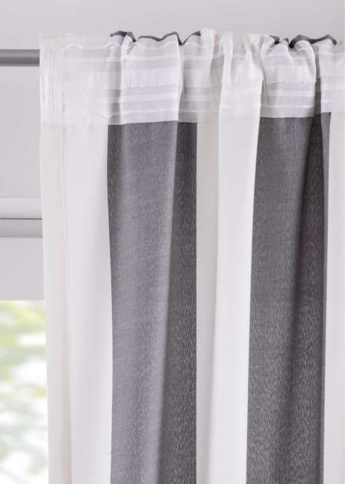 Vorhang mit recyceltem Polyester (1er Pack)