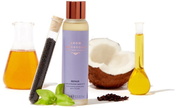 Grow Gorgeous Repair Heat Protection Leave-In Oil Haaröl